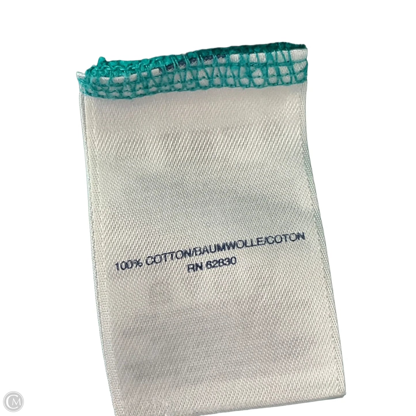 Top Sleeveless Basic By Lands End In Teal, Size: Xl
