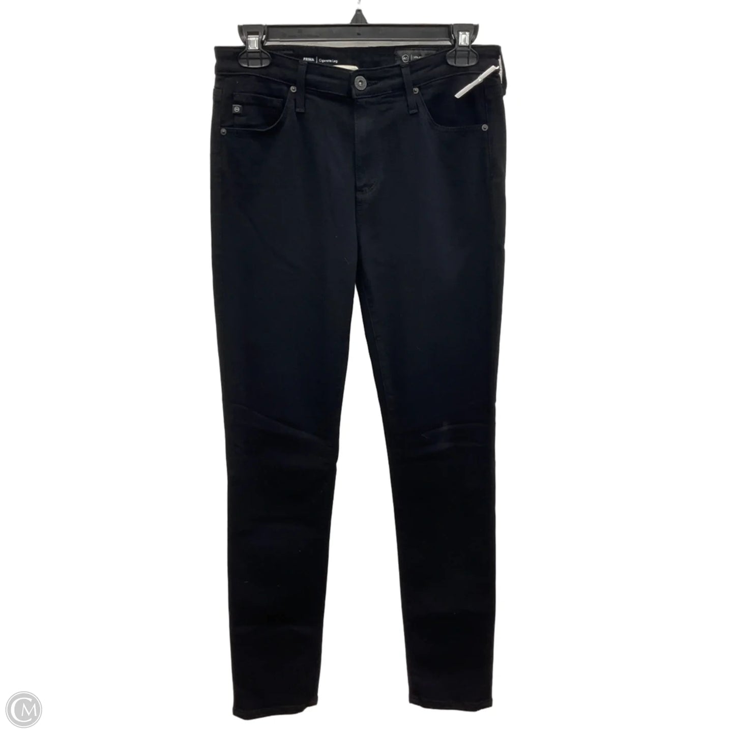 Jeans Skinny By Adriano Goldschmied In Black Denim, Size: 4
