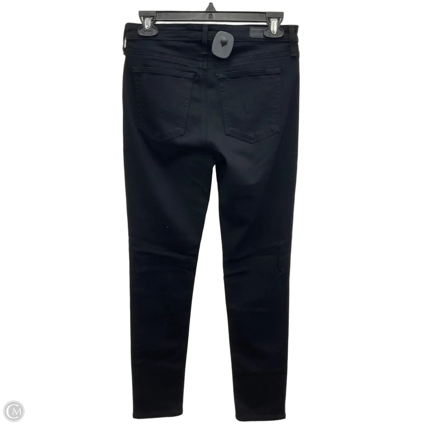 Jeans Skinny By Adriano Goldschmied In Black Denim, Size: 4