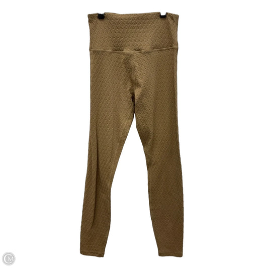 Athletic Leggings By Cma In Tan, Size: S