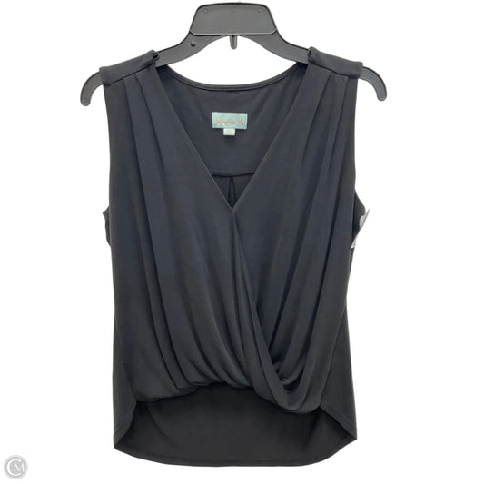 Top Sleeveless Basic By Veronica M In Black, Size: Xs