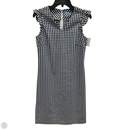 Dress Casual Midi By J Mclaughlin In Blue & White, Size: Xs