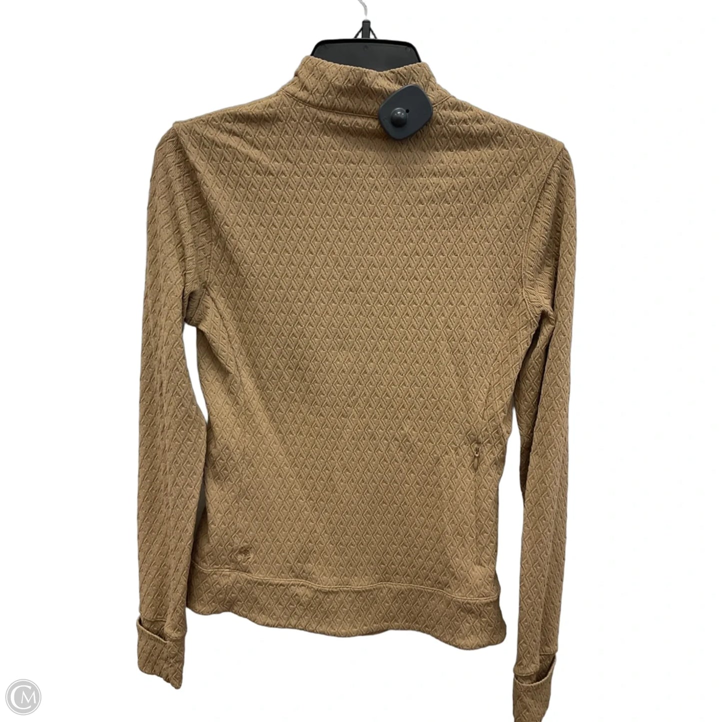 Athletic Jacket By Cma In Tan, Size: S