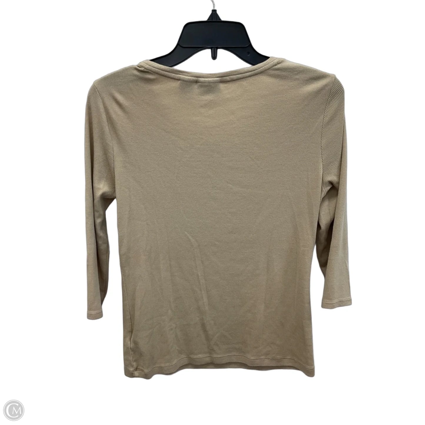 Top Long Sleeve By Rachel Zoe In Tan, Size: M