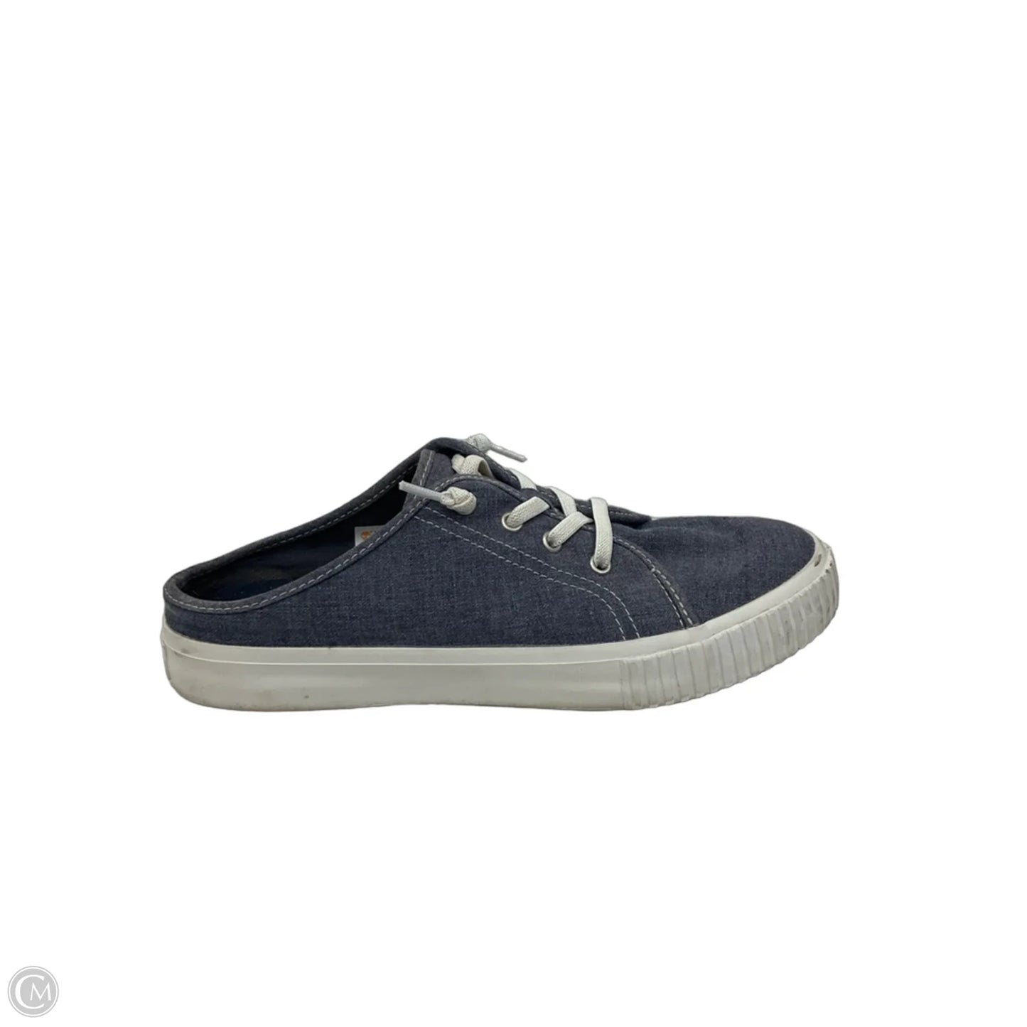 Shoes Flats By Timberland In Blue & White, Size: 8