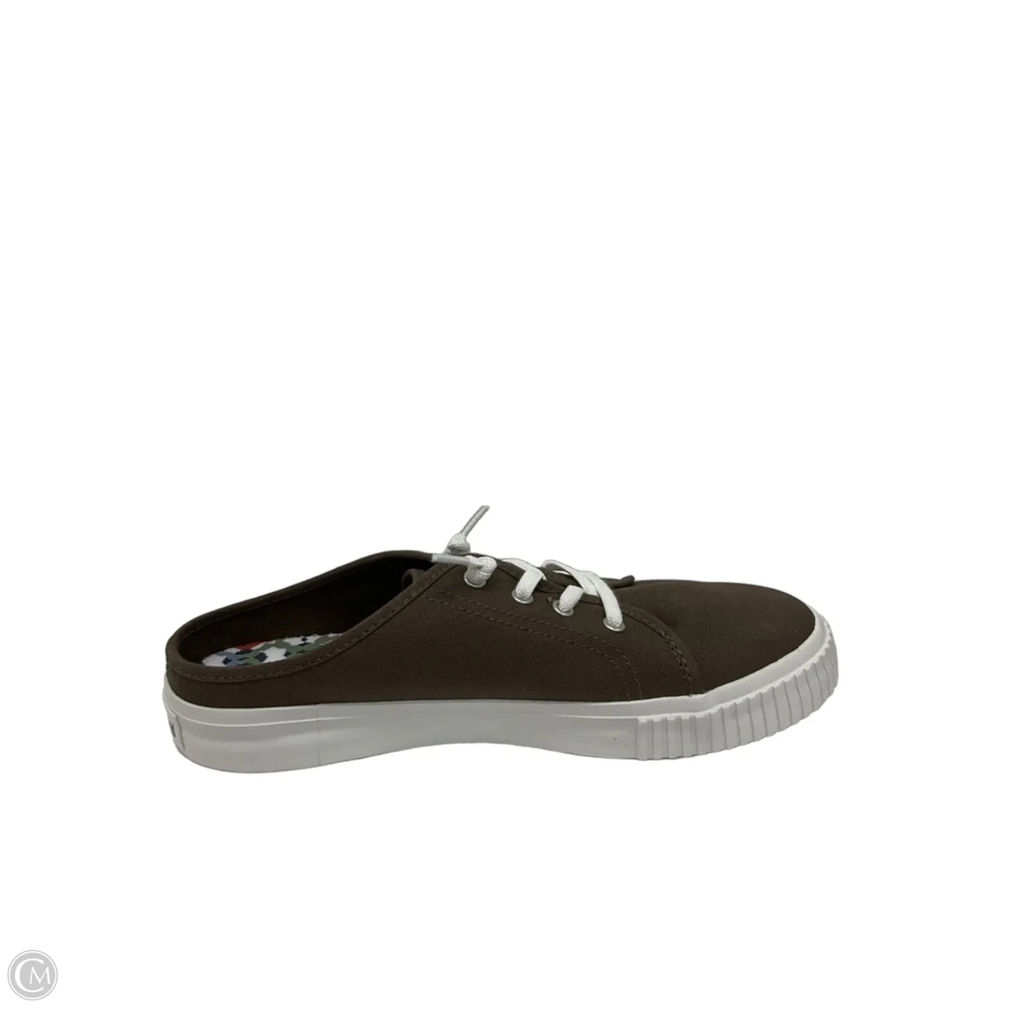 Shoes Flats By Timberland In Brown & White, Size: 8