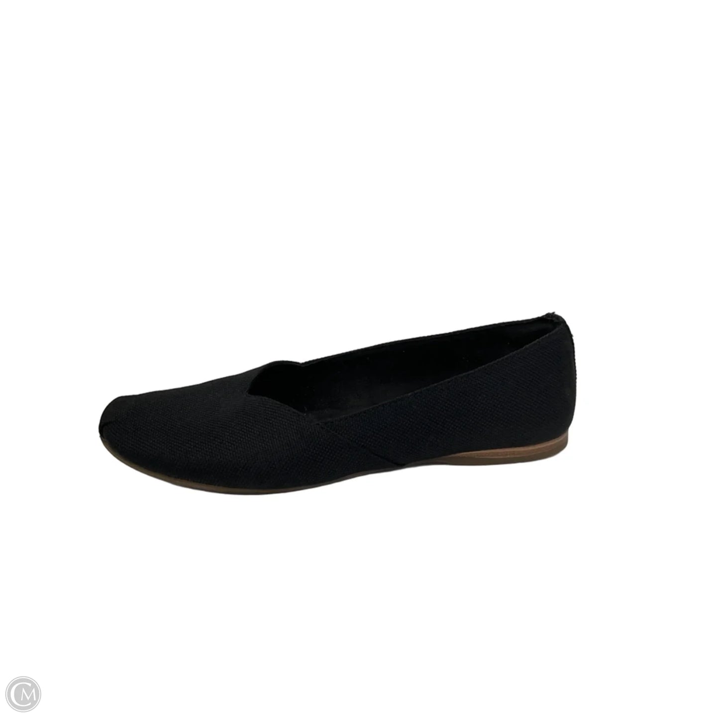 Shoes Flats By Toms In Black, Size: 7