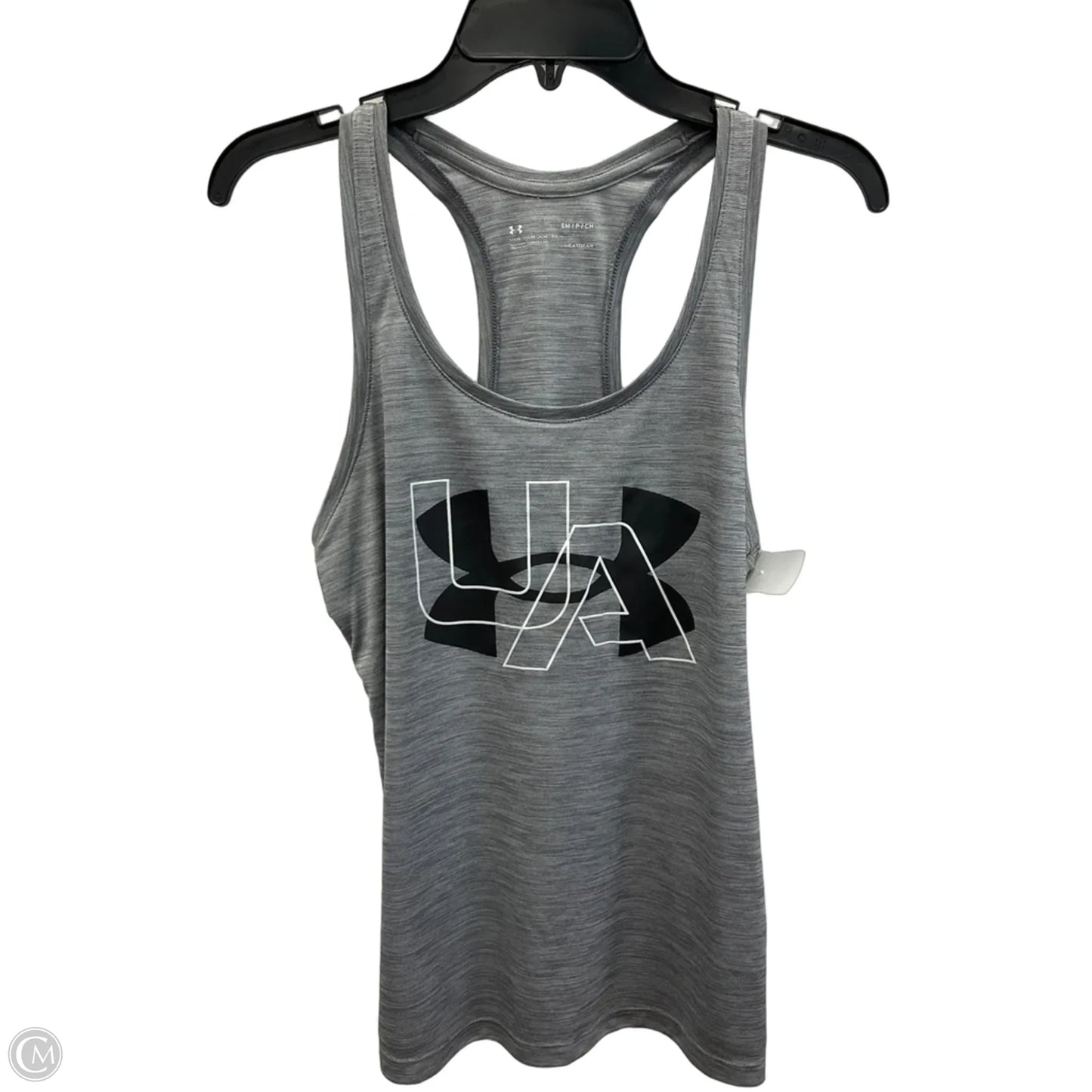 Athletic Tank Top By Under Armour In Grey, Size: M