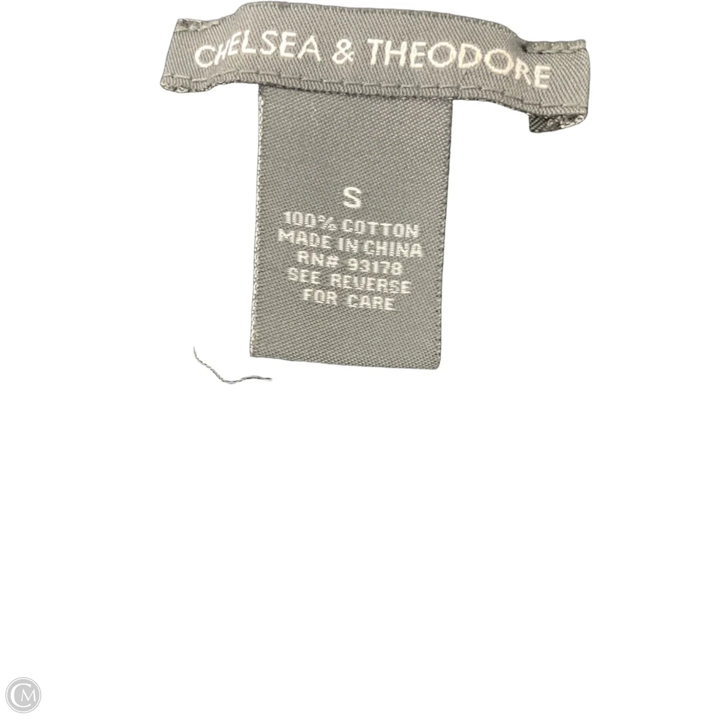 Top Long Sleeve By Chelsea And Theodore In Black, Size: S