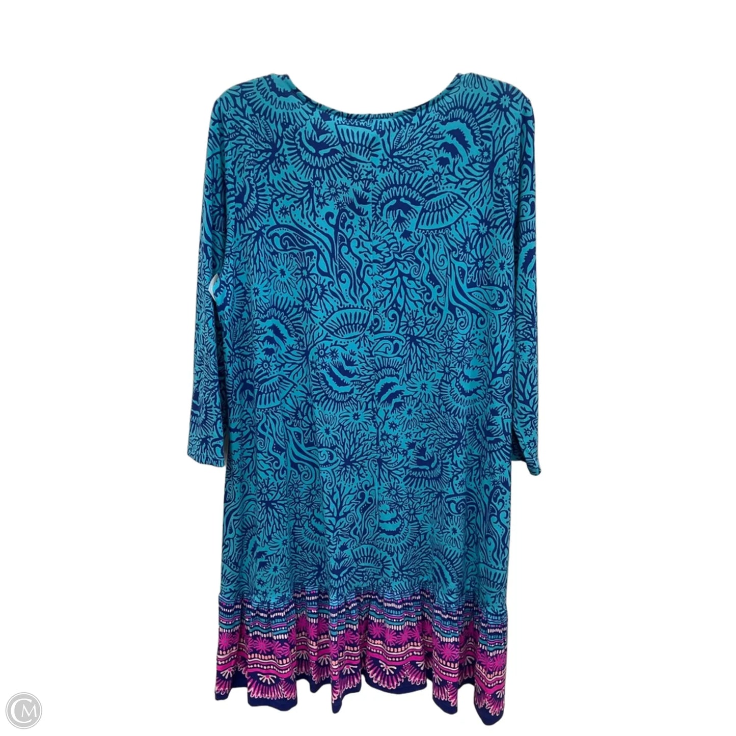 Dress Designer By Lilly Pulitzer In Blue, Size: Xl