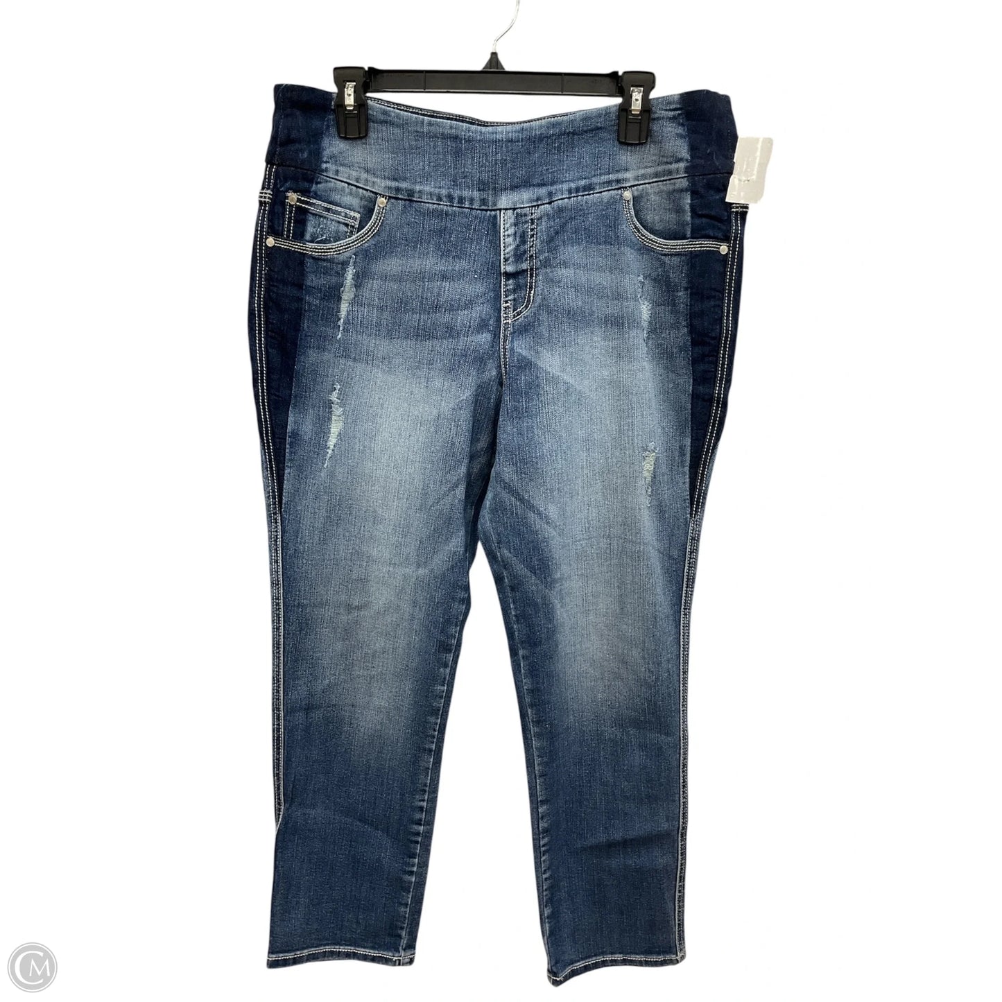 Jeans Skinny By Jag In Blue Denim, Size: 16