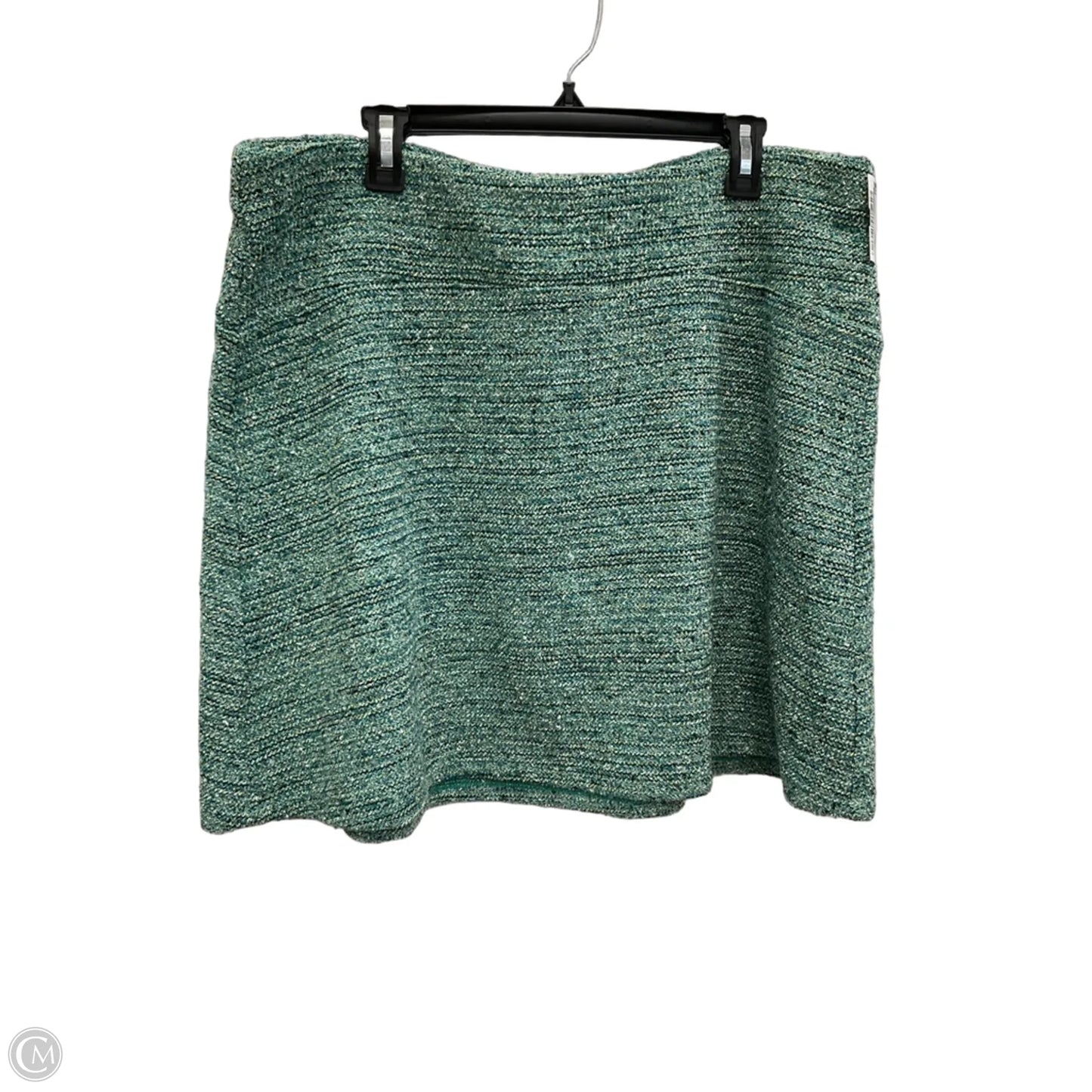Skirt Mini & Short By Loft In Green, Size: Xl