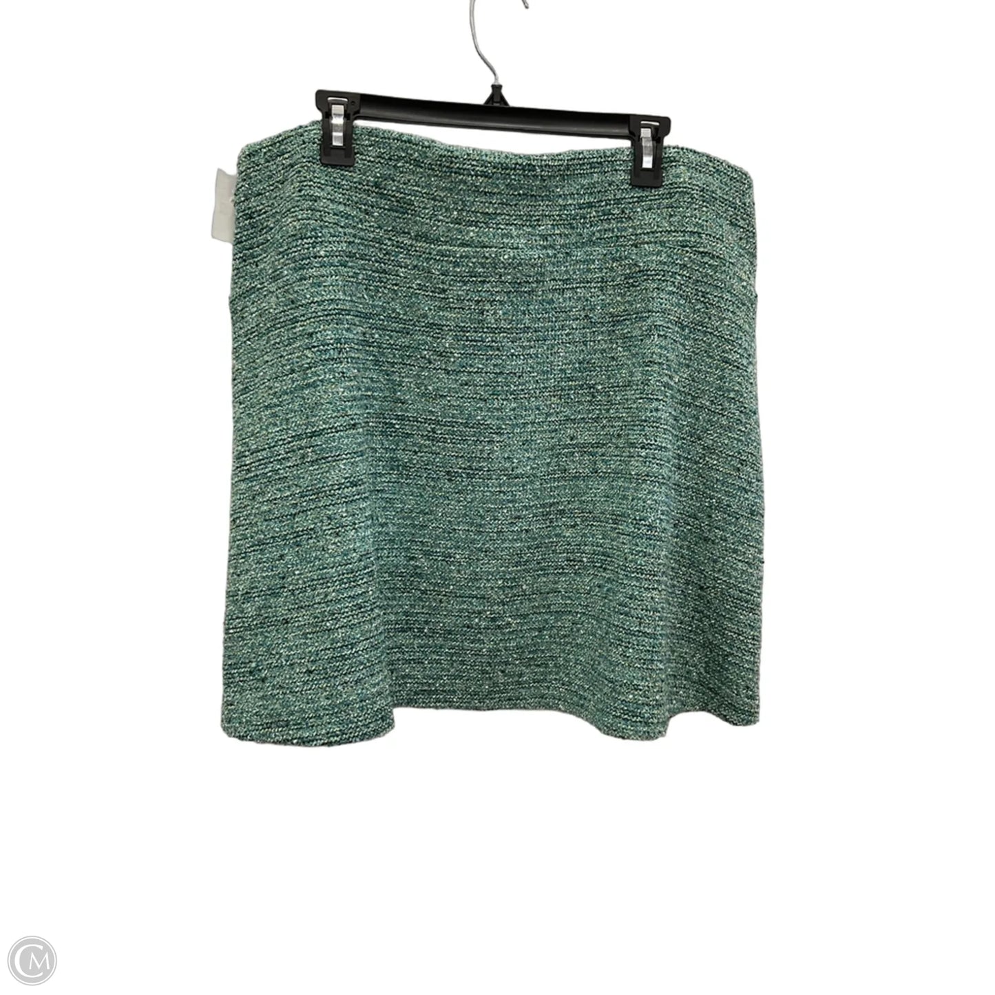 Skirt Mini & Short By Loft In Green, Size: Xl