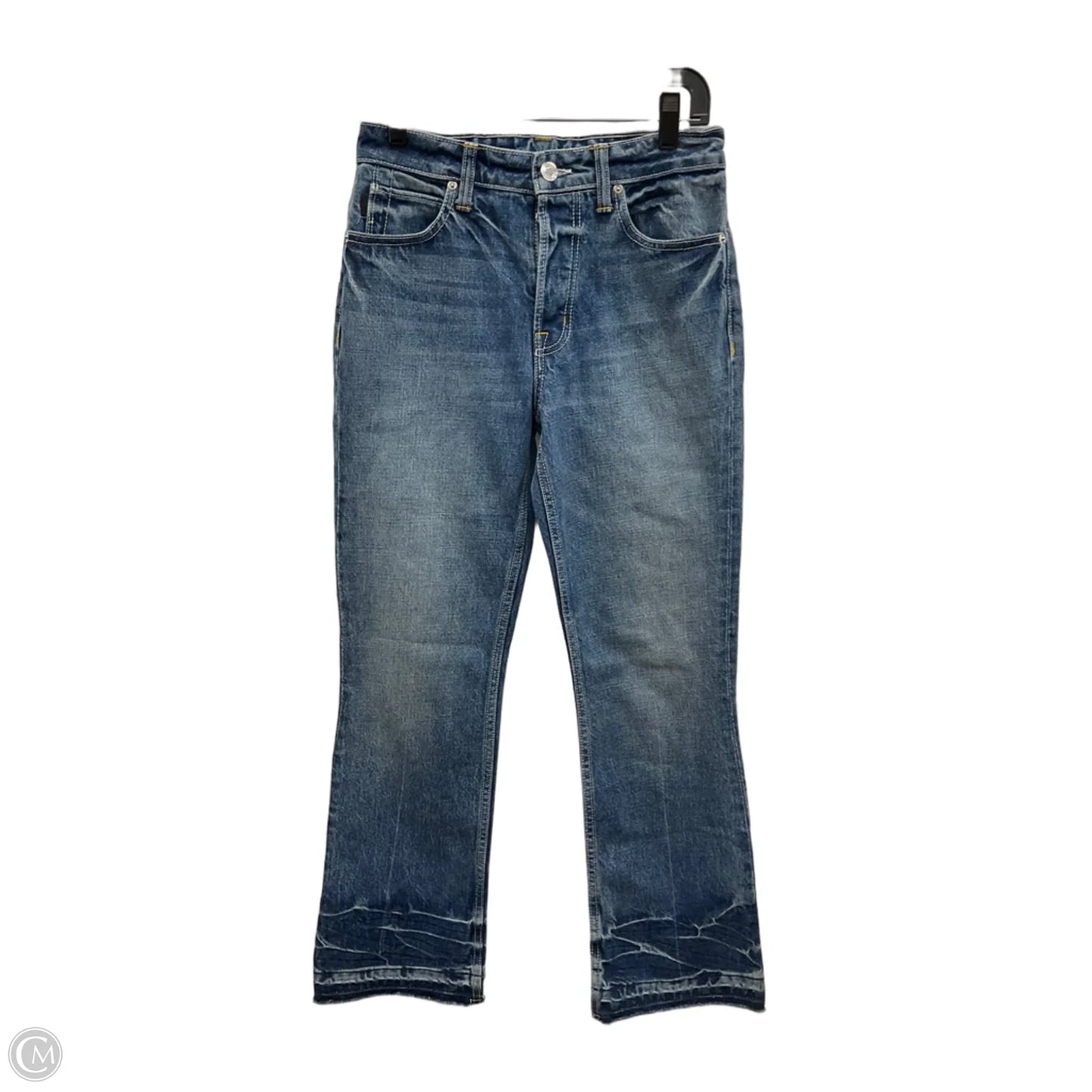 Jeans Flared By Helmut Lang In Blue Denim, Size: 4