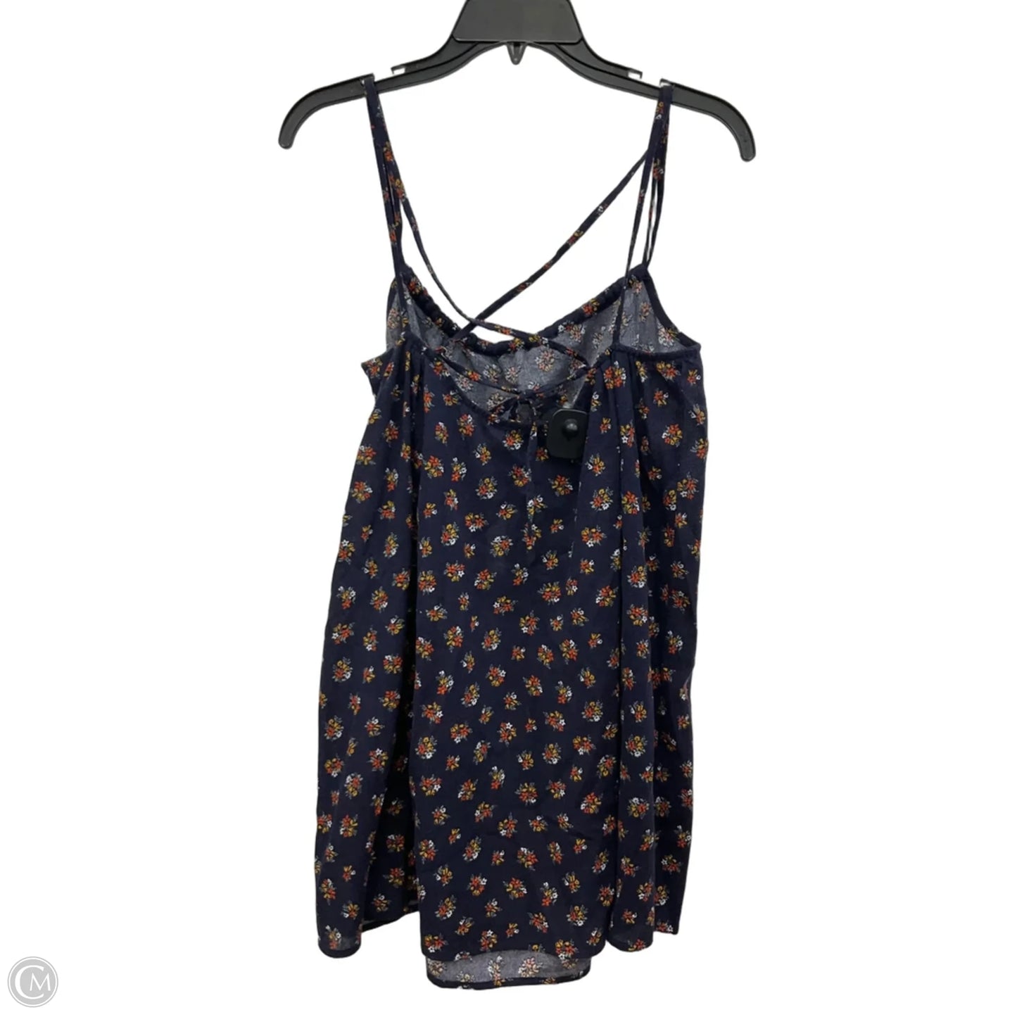 Dress Casual Short By Madewell In Blue & Orange, Size: S