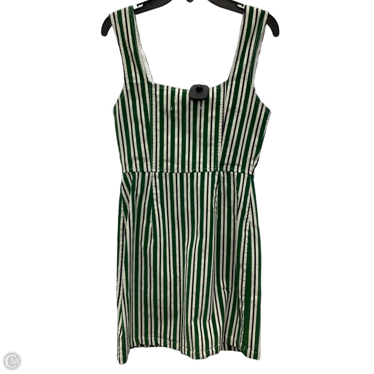 Dress Casual Short By Urban Outfitters In Green & White, Size: Xs