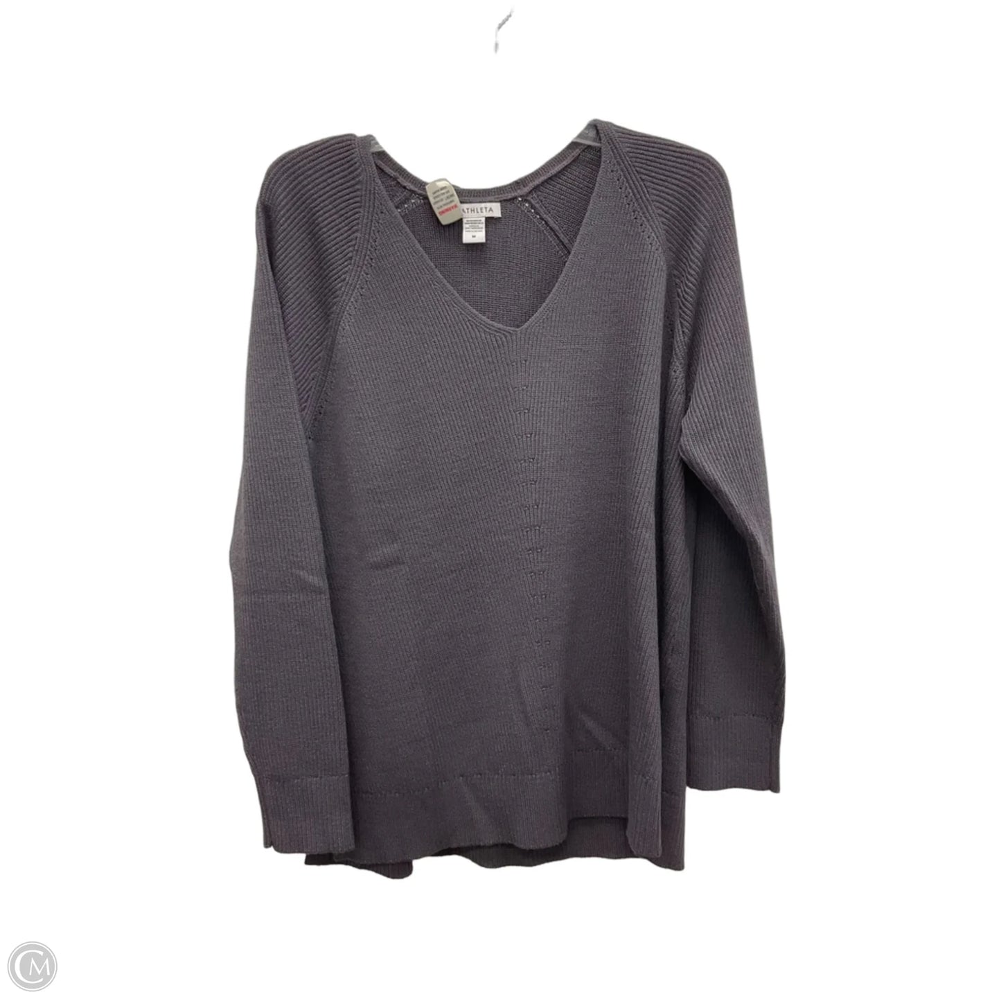 Top Long Sleeve By Athleta In Purple, Size: M