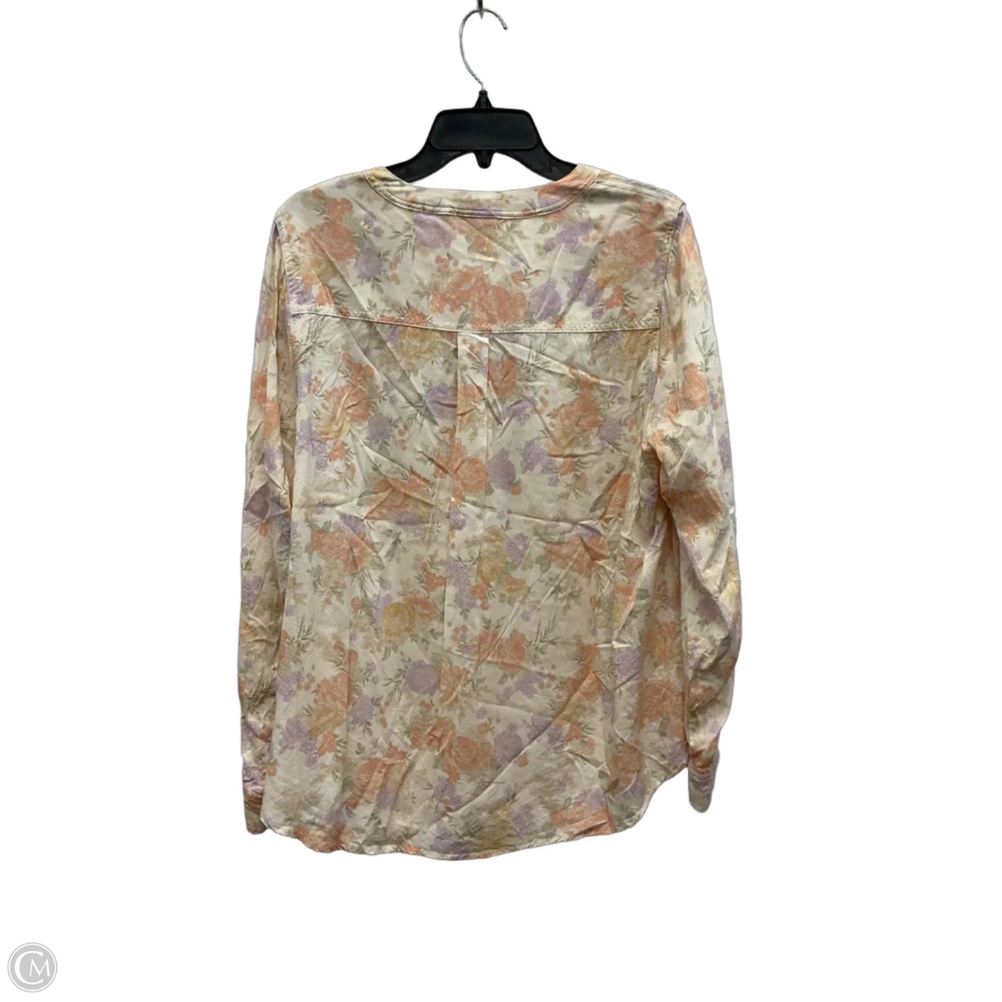 Top Long Sleeve By Torrid In Floral Print, Size: 1x