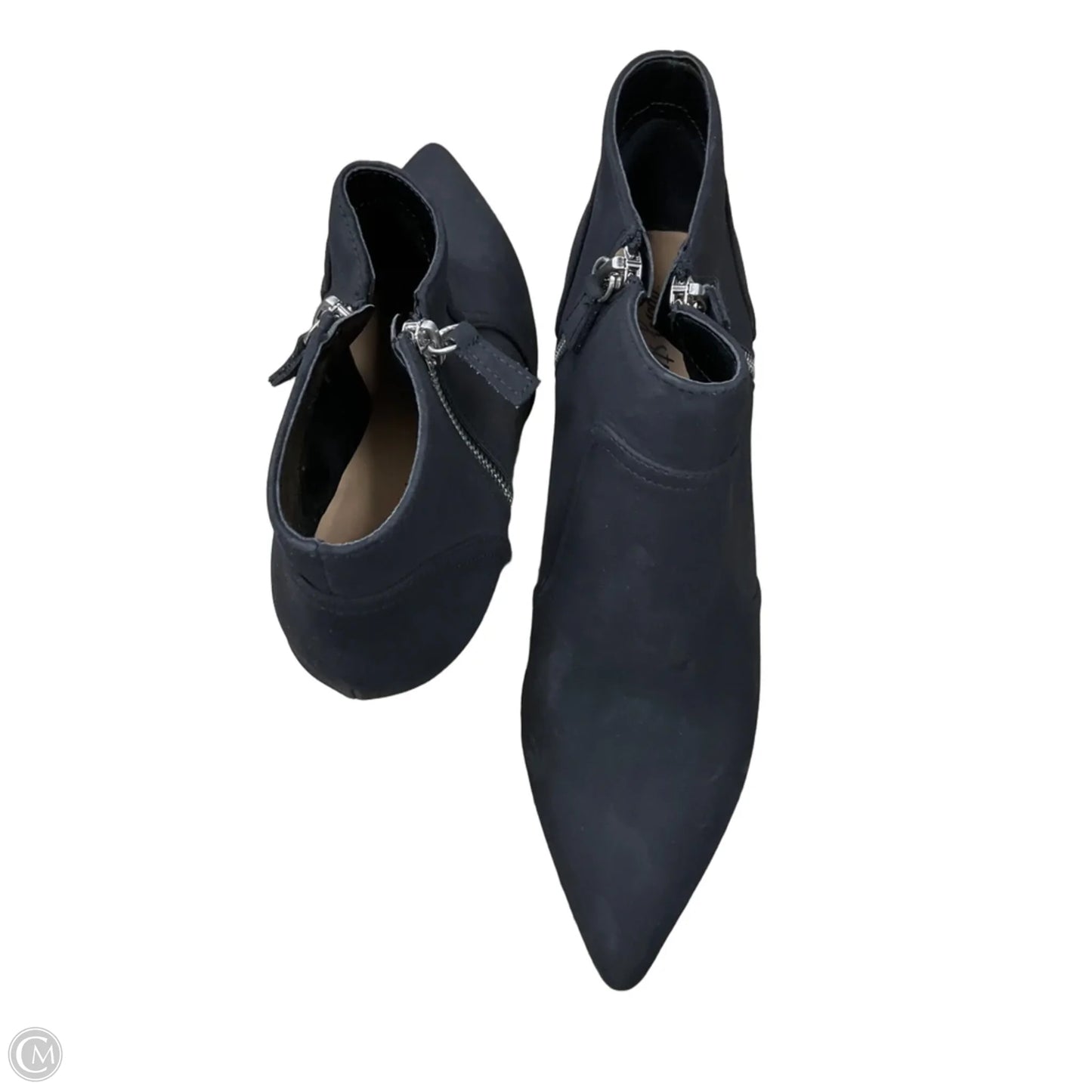 Boots Ankle Heels By Easy Street In Black, Size: 9