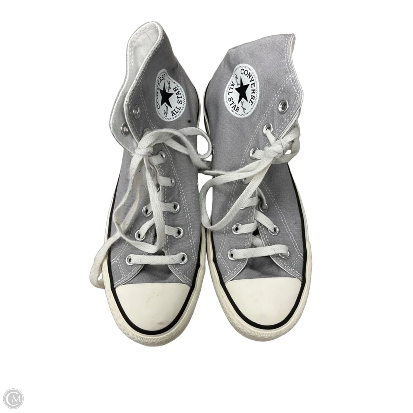 Shoes Sneakers By Converse In Grey & White, Size: 8.5