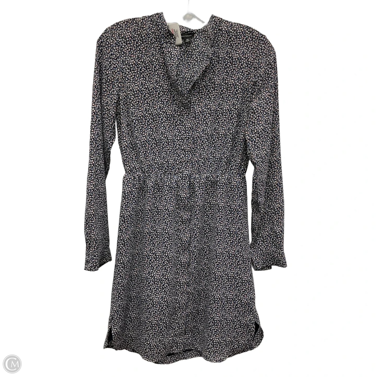 Dress Casual Midi By Ann Taylor In Blue & Pink, Size: Xs