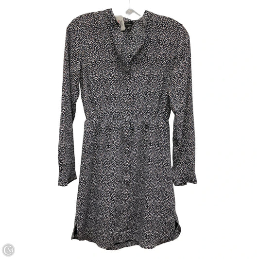 Dress Casual Midi By Ann Taylor In Blue & Pink, Size: Xs