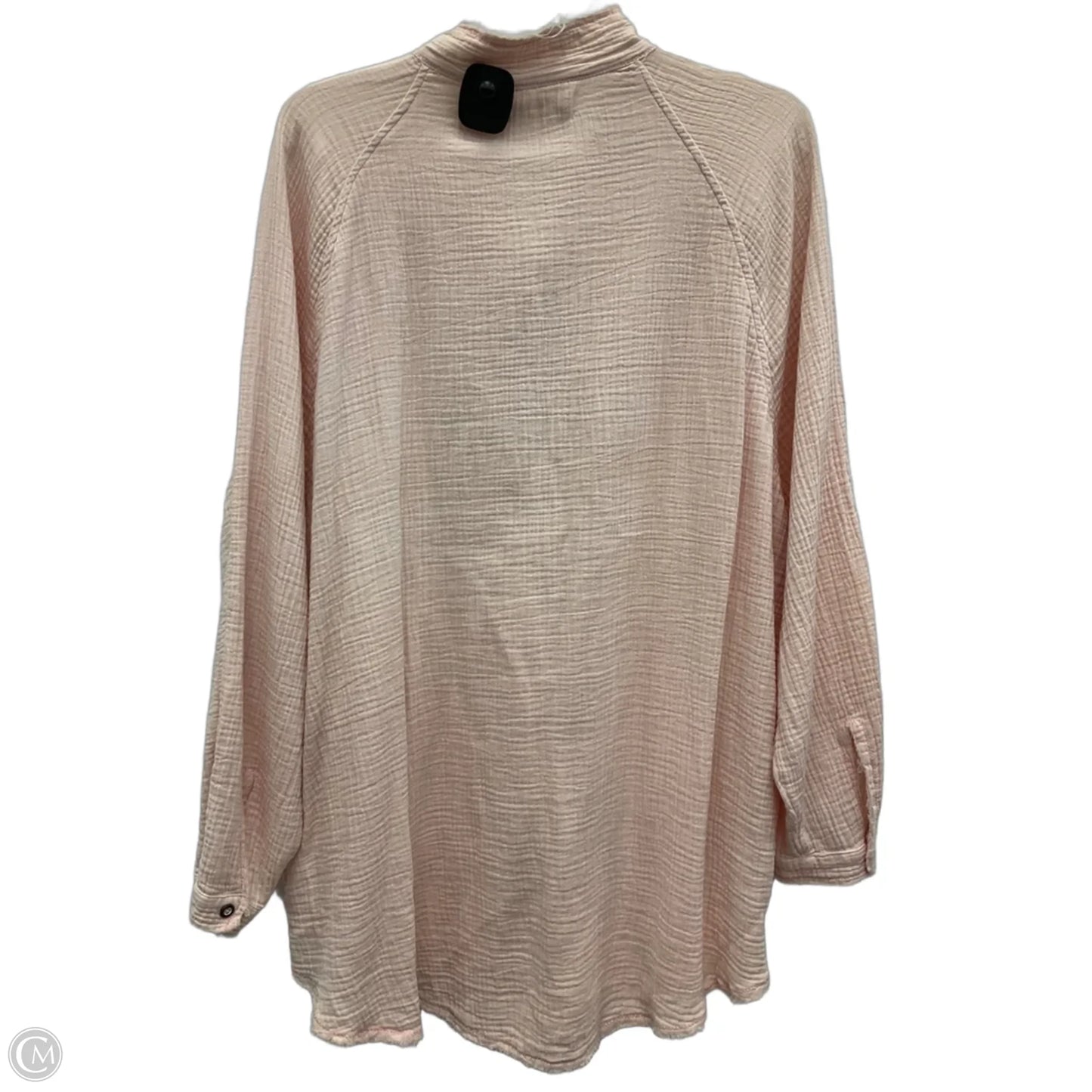 Top Long Sleeve By We The Free In Pink, Size: L
