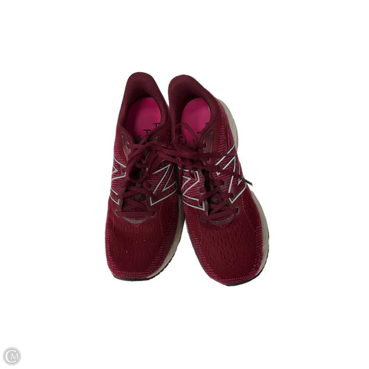 Shoes Athletic By New Balance In Maroon, Size: 10.5