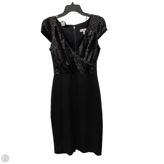 Dress Party Midi By Dress The Population In Black, Size: M