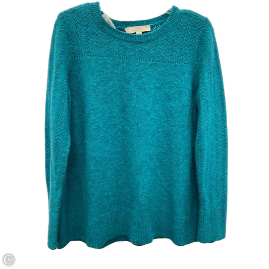 Sweater By Loft In Teal, Size: L
