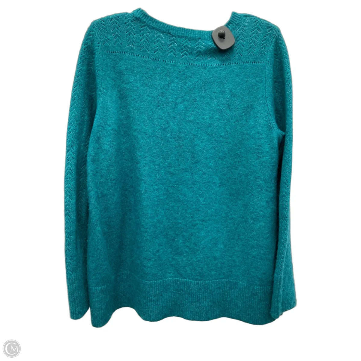 Sweater By Loft In Teal, Size: L