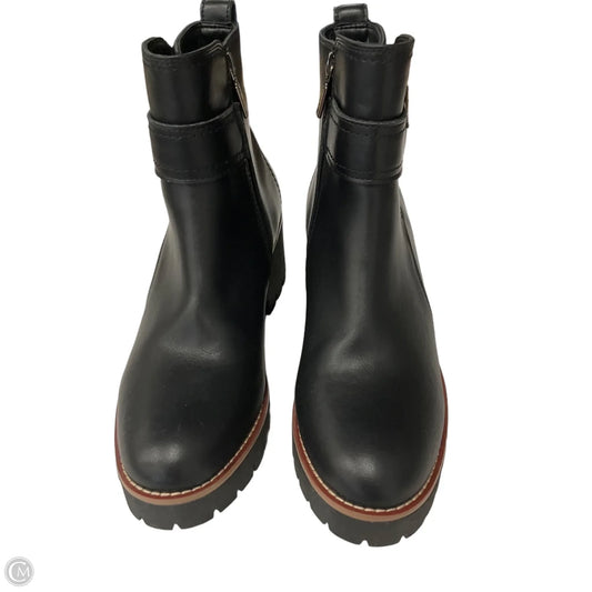 Boots Ankle Flats By Blondo In Black, Size: 8