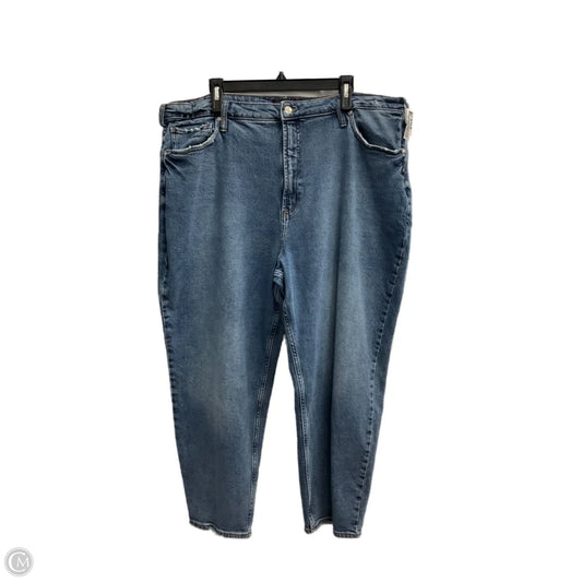 Jeans Straight By Silver In Blue Denim, Size: 22