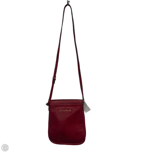 Crossbody Leather By Antonio Melani, Size: Medium