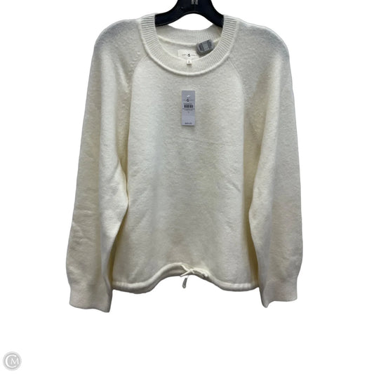 Sweater By Lou And Grey In White, Size: S