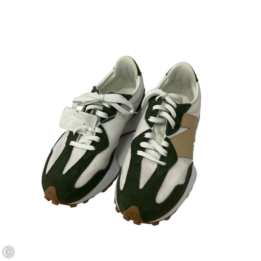 Shoes Sneakers By New Balance In Green & White, Size: 7