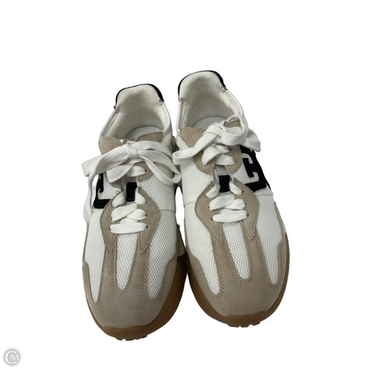 Shoes Sneakers By Sam Edelman In Tan & White, Size: 7