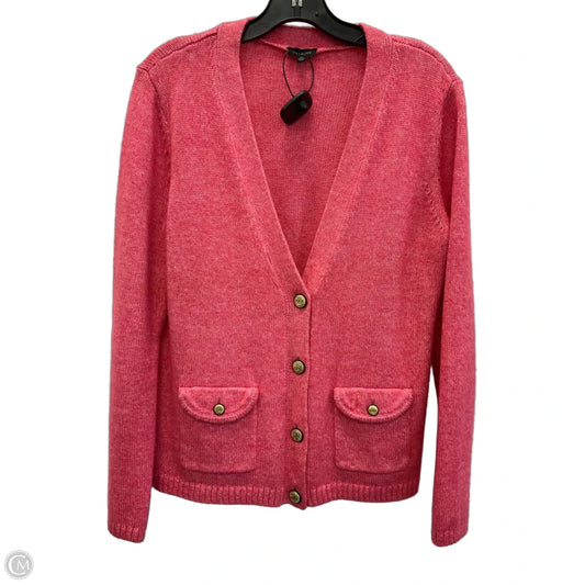 Cardigan By Talbots In Pink, Size: M