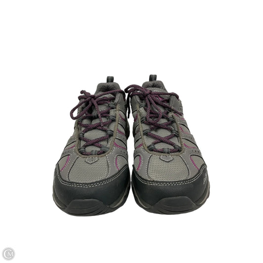 Shoes Athletic By Eddie Bauer In Grey & Purple, Size: 8.5