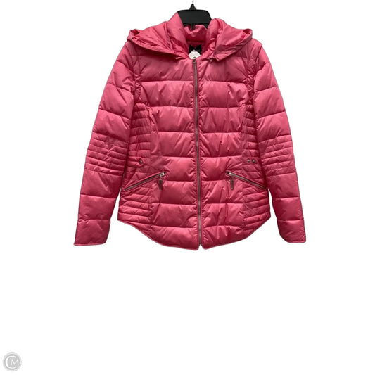Jacket Puffer & Quilted By Cmc In Pink, Size: M