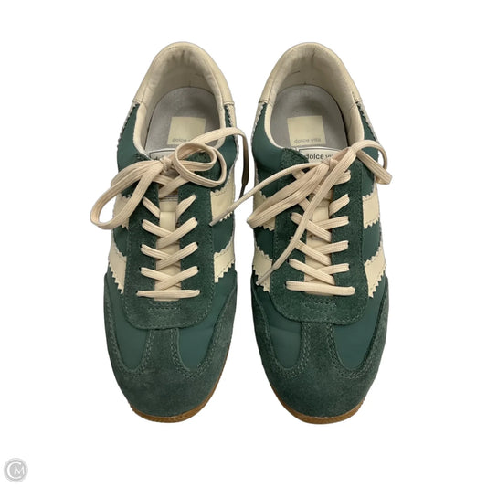 Shoes Sneakers By Dolce Vita In Green & White, Size: 8