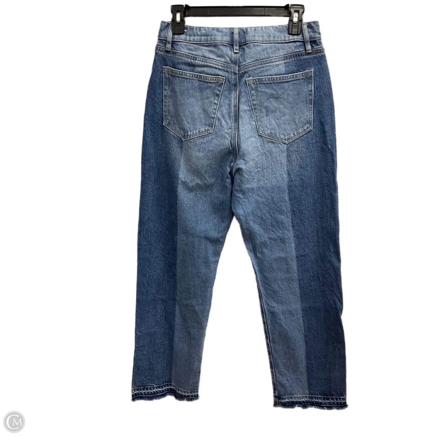 Jeans Flared By Loft In Blue Denim, Size: 6