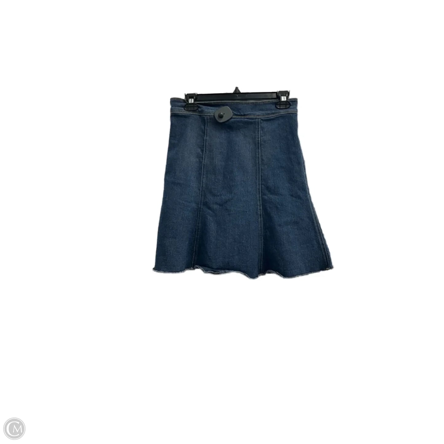 Skirt Midi By Karen Kane In Blue Denim, Size: 4