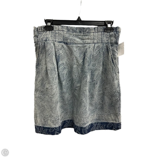 Skirt Mini & Short By Skies Are Blue In Blue, Size: M