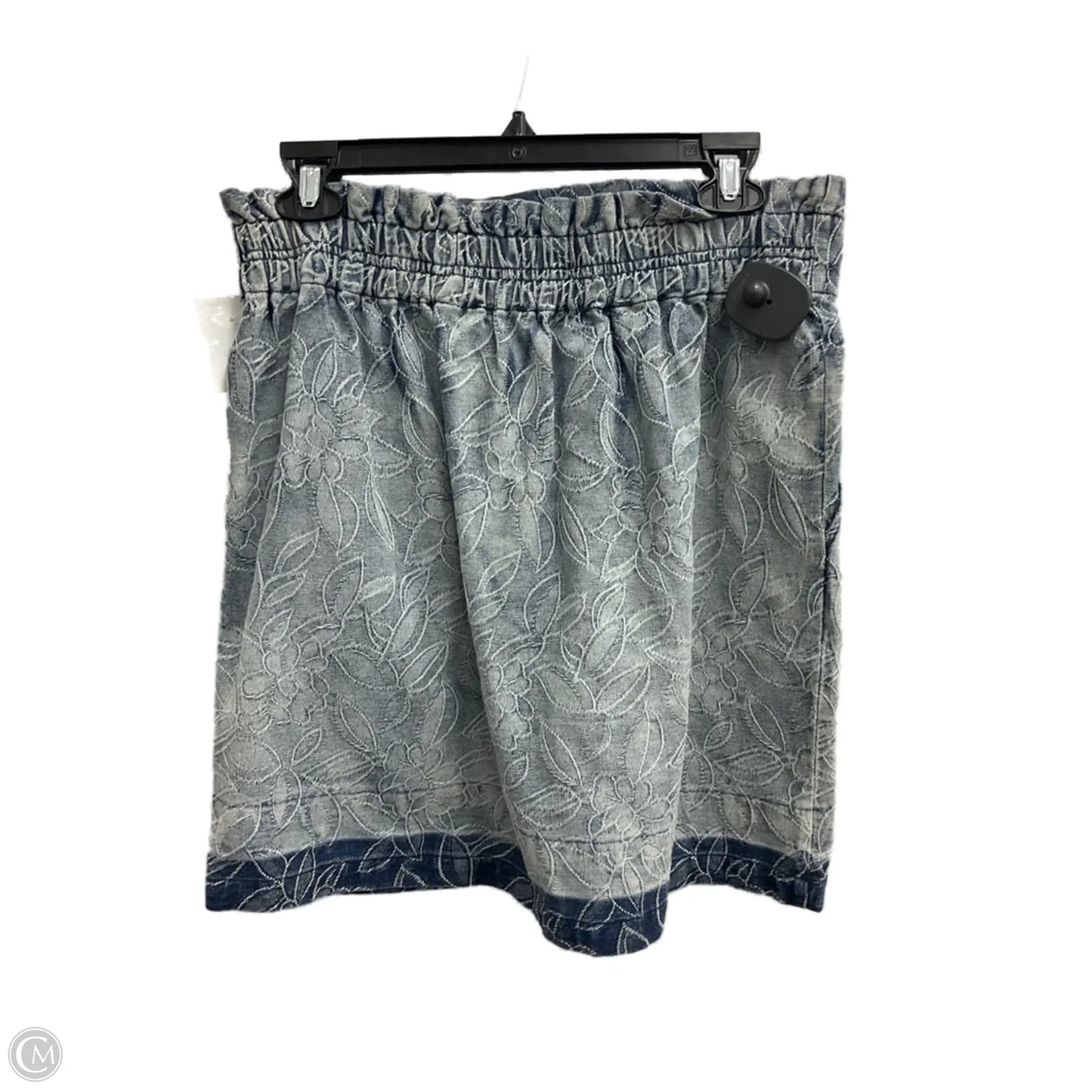 Skirt Mini & Short By Skies Are Blue In Blue, Size: M