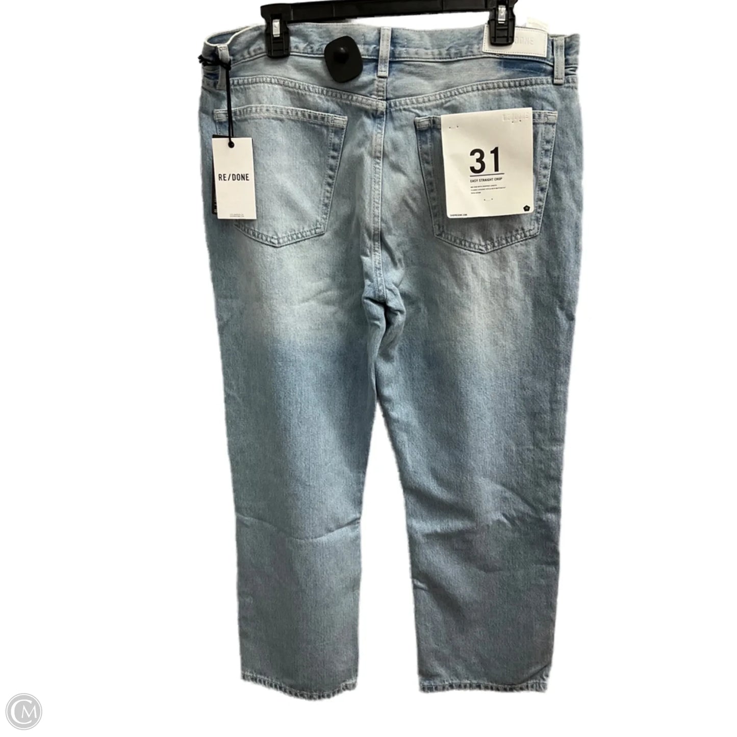 Jeans Cropped By Cma In Blue Denim, Size: 12