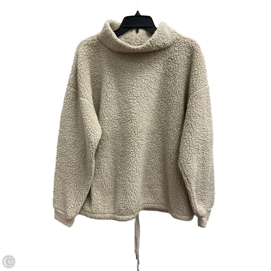 Jacket Fleece By Koolaburra By Ugg In Beige, Size: L