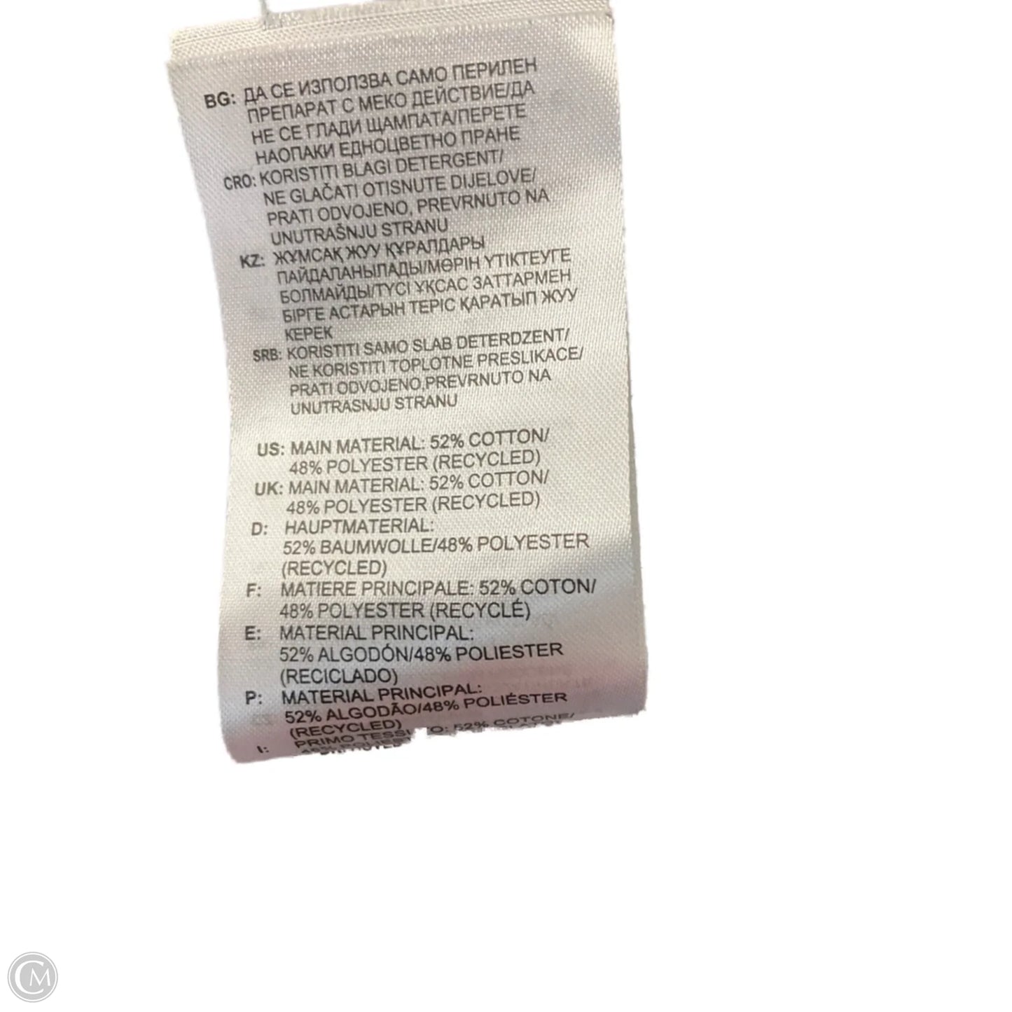 Sweatshirt Crewneck By Adidas In Black, Size: M