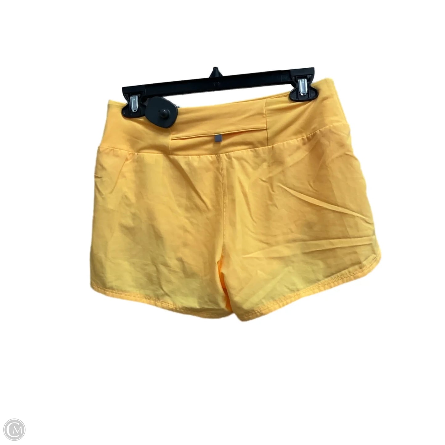 Athletic Shorts By Nike In Yellow, Size: S