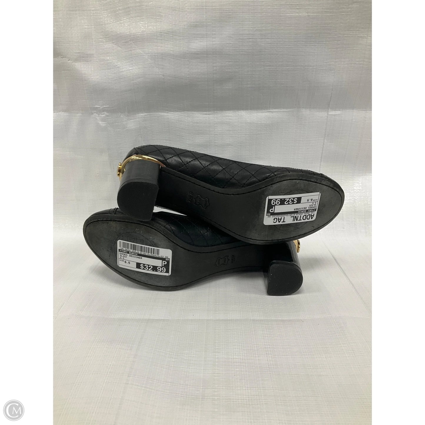 Shoes Designer By Tory Burch In Black, Size: 6.5